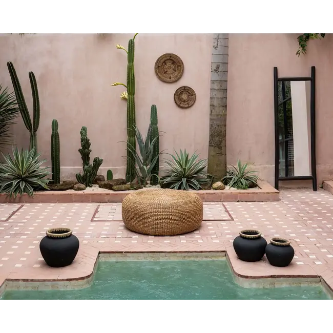 De Hyacinth Poef - Rond - 60