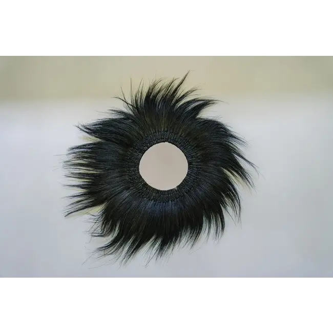 De Simba Spiegel - 70x70x4 cm - Zwart - Gras