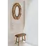De Raffia Bank - 60x28x45cm - Naturel - Teakhout