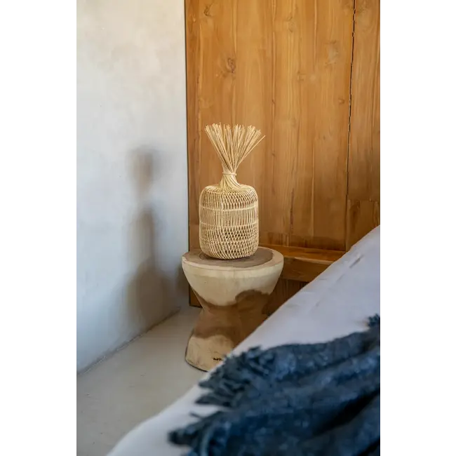 De Dumpling Hang- en Vloerlamp - Naturel - S