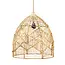 De Bala Hanglamp - 40x40x42cm - Naturel - Rotan