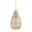 De Kendi Hanglamp/Vloerlamp - 30x60cm - Naturel - Rotan