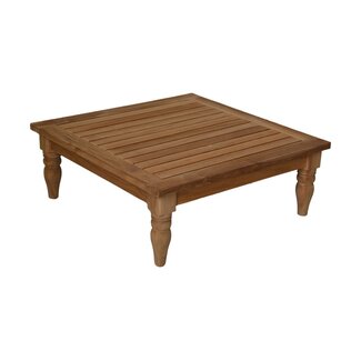 Hannah Salontafel Tuin - 80x80x30 cm - Naturel - Teak