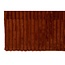 Plaid van Corduroy - 130 x 180 cm - Roest - Polyester