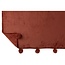 Plaid met Pompom - 170 x 130 cm - Rood - Polyester