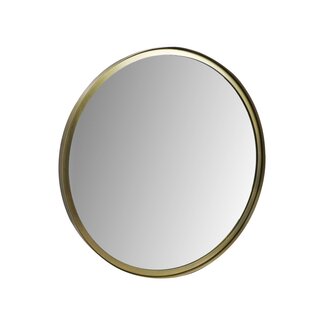 Wandspiegel Rond - Ø50cm - Goud - Metaal