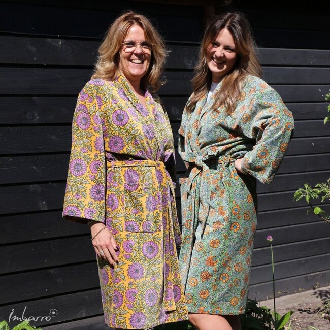 Kimono Soft Velvet Noraly (one size)