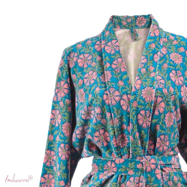 Imbarro Kimono Soft Velvet Fayah (one size)
