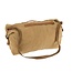 Strandtas - Beige/Bruin - Gewassen Jute