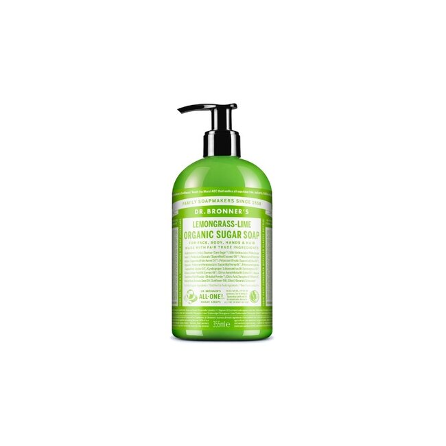 Dr.Bronner  Zeeppomp - Citroengras Limoen - 355 ml