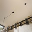 Hanglamp Amber Glas Chroom 14 Lichtpunten - Cylinder