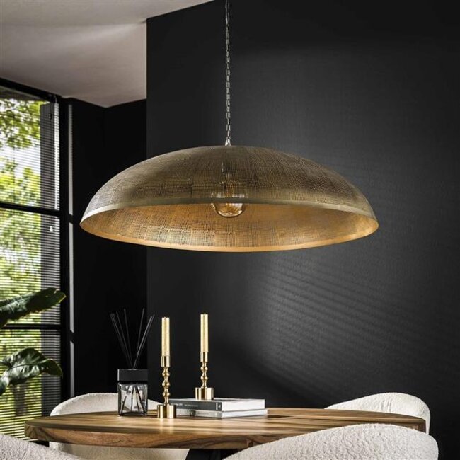 Hanglamp Metaal Antiek Brons 1 Lichtpunt - Cosmic