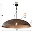 Hanglamp Metaal Antiek Brons 1 Lichtpunt - Cosmic