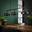 Hanglamp Zwart Metaal 3-lichts - Industrial Tube