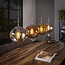 PS-Collection Hanglamp Glas Goud Koper Chroom 4-lichts - Stellar