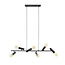 PS-Collection Point 6L Hanglamp - 110x20x150 cm - Zwart - Metaal