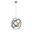 Galaxy 1L Hanglamp - 55x55x150 cm - Zwart - Metaal