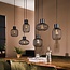 PS-Collection Mix 3+3 Hanglamp - 145x28x150 cm - Charcoal - Metaal