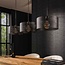 Hanglamp Metaal Zwart 3 Lichts - Mesh Round