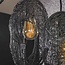PS-Collection Open Oog Wire 5L Hanglamp - Ø45x180 cm - Zwart - Metaal