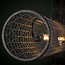 Hanglamp Slate Grey Metaal 2-Lichts  Cilinder - Wire