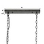 Hanglamp Slate Grey Metaal 2-Lichts  Cilinder - Wire