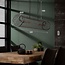 Hanglamp Slate Grey Metaal 2-Lichts  Cilinder - Wire