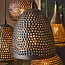 Hanglamp Zwart Bruin Metaal 7-lichts - Punch Mix