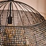 Hanglamp Zwart Bruin Metaal 1-lichts - Armor Ø80cm