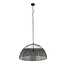 Hanglamp Zwart Bruin Metaal 1-lichts - Armor Ø80cm