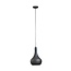 PS-Collection Industry Concrete Kegel Hanglamp - ø25x150cm - Zwart/Bruin - Metaal