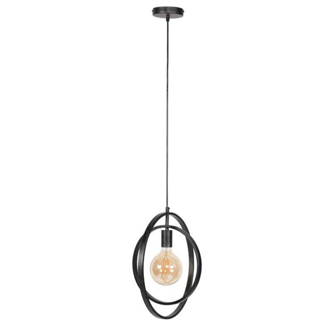 PS-Collection Turn Around 1L Hanglamp - 40x30x150cm - Zwart - Metaal