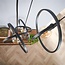 Hanglamp Charcoal Metaal - 3 Lichts Getrapt Turn Around