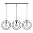 Hanglamp Charcoal Metaal 3 Lichtpunten - Turn Around