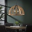 Hanglamp Mangohout Naturel - 1 Lichtpunt Ø60cm Orba