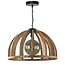 Hanglamp Mangohout Naturel - 1 Lichtpunt Ø60cm Orba