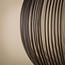 Hanglamp Zwart Nikkel Metaal - 1 Lichts Copper Twist
