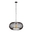 Hanglamp Zwart Nikkel Metaal - 1 Lichts Copper Twist