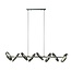 PS-Collection Hover 8L Hanglamp - 160x42x150cm - Charcoal - Metaal
