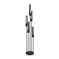 Tube Getrapt 5L Vloerlamp - 30x30x176cm - Zwart - Metaal