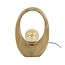 Tafellamp Mangohout Naturel - Arch Wood L 1 Lichts