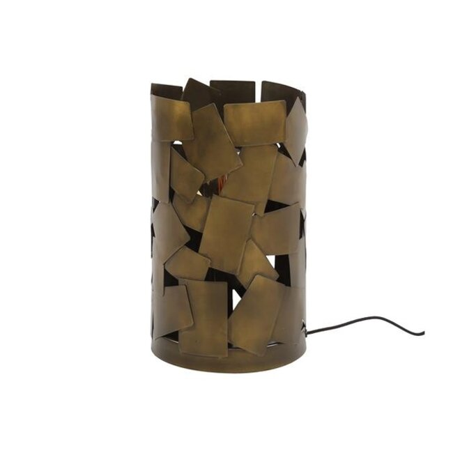 Tafellamp Brons Antiek Metaal 1 Lichtpunt - Patch
