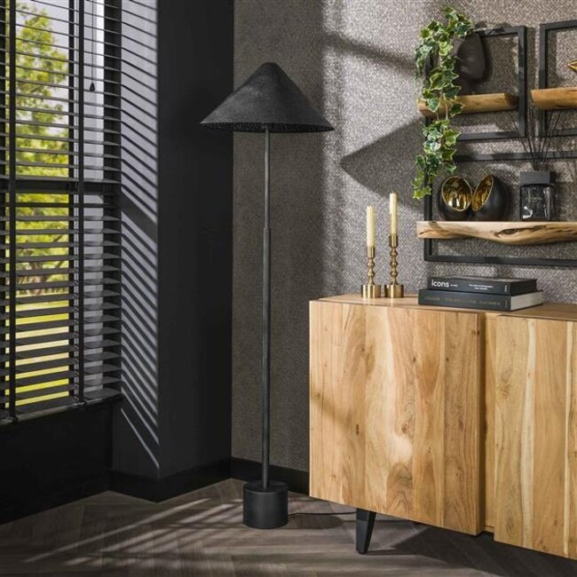 Vloerlamp Charcoal Metaal 1 Lichtpunt - Kosmos