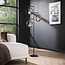 Vloerlamp Charcoal Metaal 3 Lichtpunten - Ring