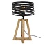 Tafellamp Hout Metaal Slate Grey 1 Lichtpunt - Twist