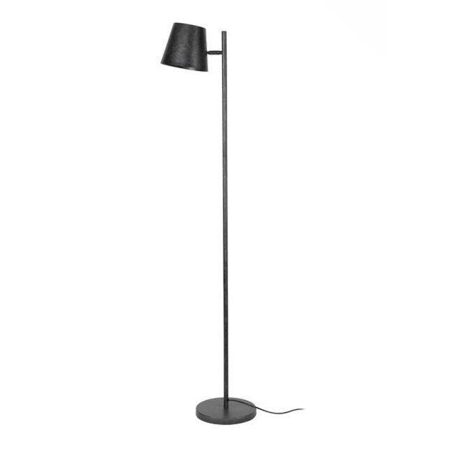 PS-Collection Verstelbare Kap Vloerlamp - 37x18x157cm - Charcoal - Metaal