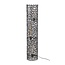 PS-Collection Weaver Cylinder XL Vloerlamp - Ø25x122cm - Zwart Nikkel - Metaal