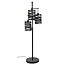 Spindle Vloerlamp 3L - 37x29x150cm - Slate Grey - Metaal