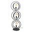 PS-Collection Turn around 3L Vloerlamp - 40x30x124cm - Charcoal - Metaal