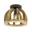 Plafondlamp Mangohout Naturel Orba 1-licht